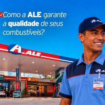 A ALE garante a qualidade em seus combustíveis com o programa Ligados na Qualidade.