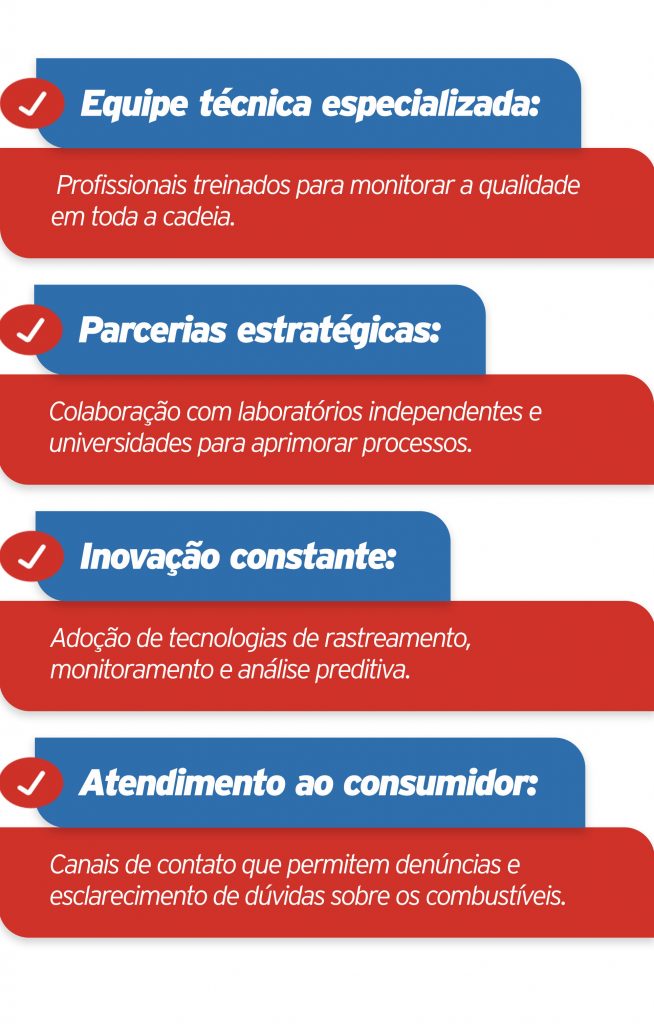 A ALE garante a qualidade em seus combustíveis com o programa Ligados na Qualidade.